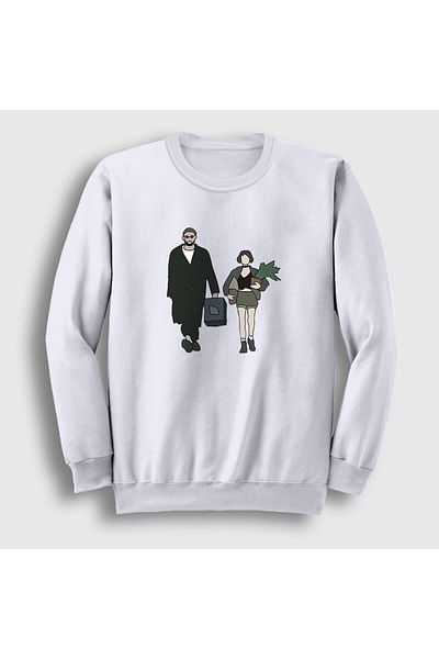 Presmono Φούτερ Unisex White Walk Movie Leon 247563 ττ