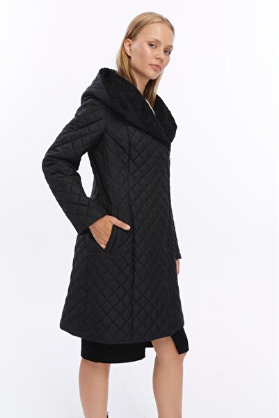 Cristina Kapsonlu Kapıtone (KAPSON IÇİ POLOR) Mont