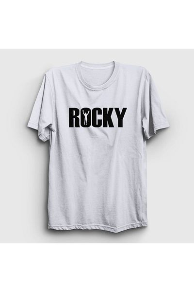 Presmono Μπλουζάκι Unisex White Logo Movie Rocky 249777 ττ