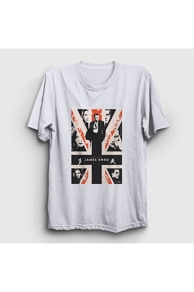 Presmono Μπλουζάκι Unisex White Daniel Craig Ταινία James Bond 257540 ττ