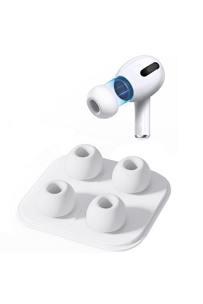 NovStrap Replacement Silicone Eartip Made Compatible with AirPods Pro / Pro 2 (S/L) Set of 2