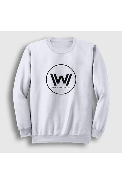 Presmono Φούτερ Unisex με λευκό λογότυπο Westworld 223567 ττ