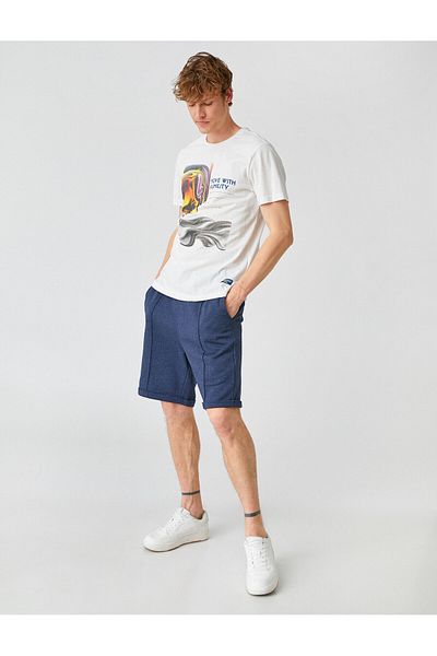 Koton Pantaloni scurți Mole Patchwork