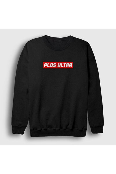 Presmono Φούτερ Unisex Black Plus Ultra Anime Boku No Hero Academia 234691 ττ