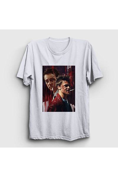 Presmono Μπλουζάκι Unisex White Tyler Movie Fight Club Fight Club 244920 ττ