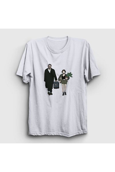 Presmono Μπλουζάκι Unisex White Walk Movie Leon 247363 ττ
