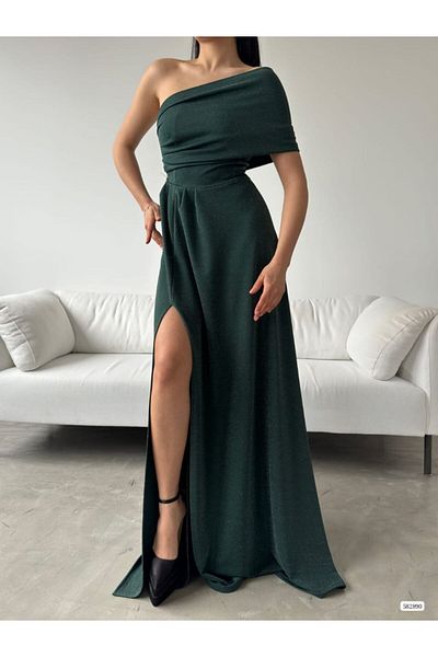 Secret Passion Lingerie Βραδινό φόρεμα με ένα μανίκι Glitter - 582890 747