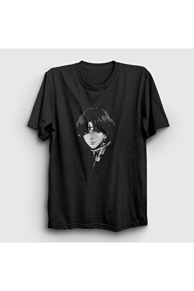 Presmono Unisex crni Chrollo Lucilfer V5 Anime Hunter X Hunter T-shirt 268171tt