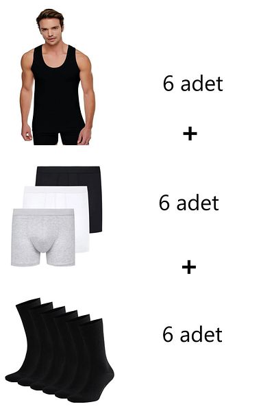 Modaley Giyim Σετ γαμπρού 18 τεμαχίων