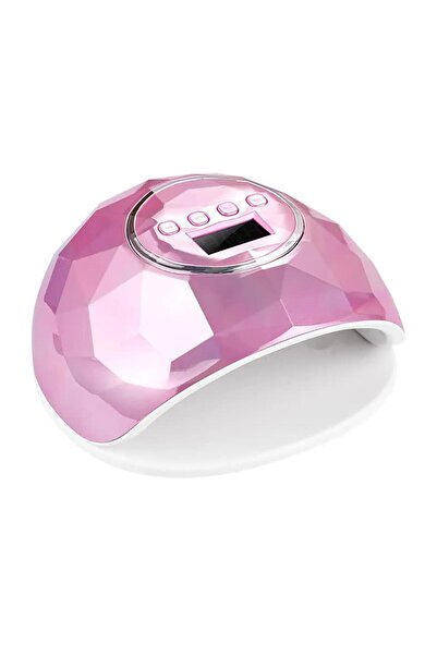 aba nails Manikür Tırnak Kurutucu Uv Led Lamba Pembe Smart 86w