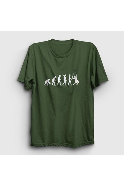 Presmono Μπλουζάκι Unisex Khaki Evolution Evolution Sports Tennis Tennis 333217 ττ