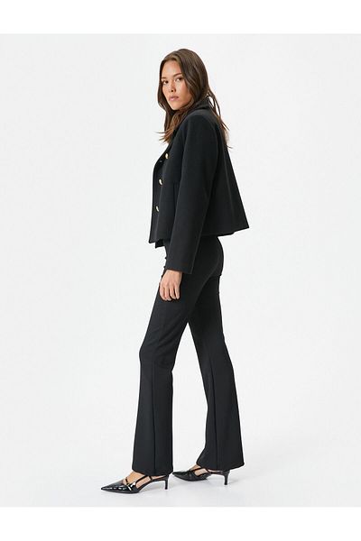 Koton Pantaloni spanioli cu talie standard