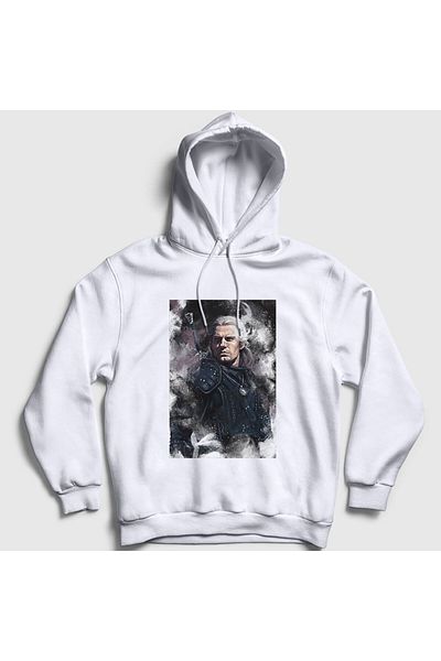 Presmono Φούτερ με κουκούλα Unisex White Geralt Of Rivia TV Series Witcher 321180 ττ