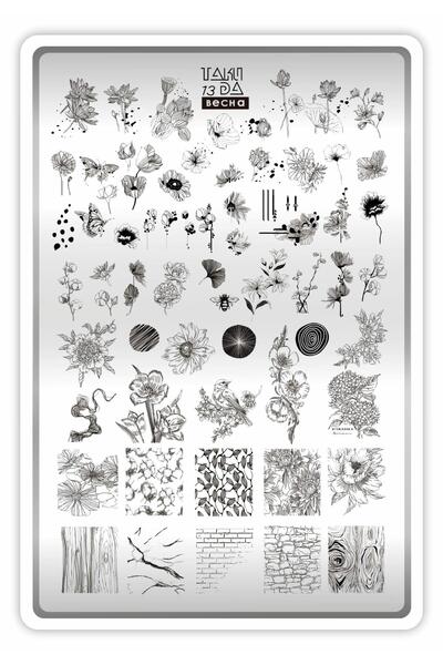 Takida Stamping Baskı Plakası Xl Bahar 13