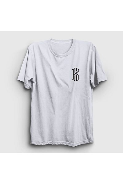 Presmono Унисекс бяла тениска с лого на Kyrie Irving Basketball 296669tt