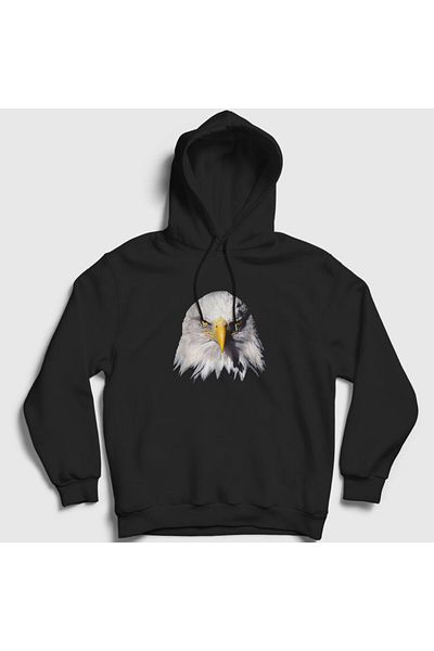 Presmono Φούτερ Unisex Black Eagle V2 Eagle Hooded 314221 ττ