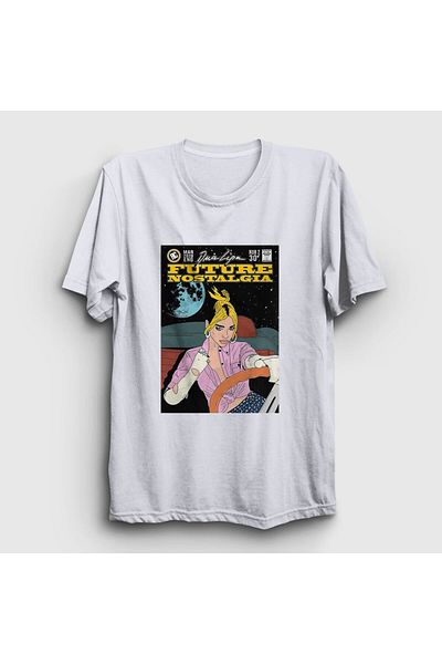 Presmono Μπλουζάκι Unisex White Future Nostalgia Dua Lipa 320927 ττ