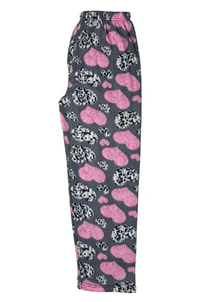 Pi Giyim Γυναικείο παντελόνι πιτζάμα από φλις - Ελαστική μέση, χειμερινό, ζεσ...