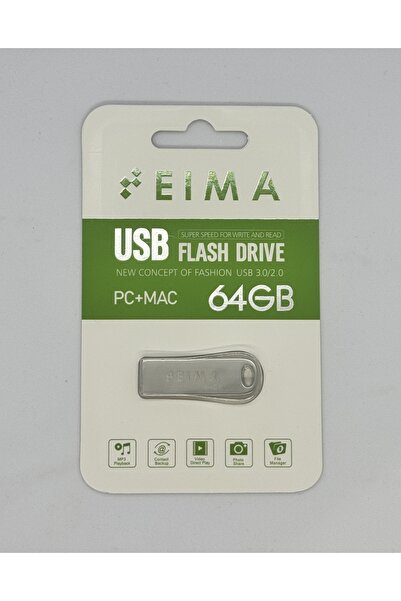 FIRSATTAN USB FLASH DRİVE 64 GB SUPER SPEED USB 3.0/2.0 PC+MAC UYUMLU USB BELLEK