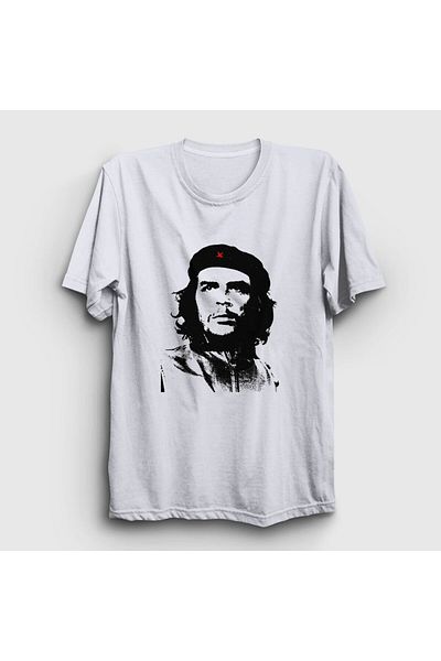 Presmono Unisex Λευκό μπλουζάκι Kuba Che Guevara 315453 ττ
