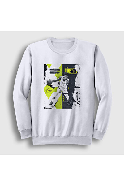 Presmono Unisex bela košarkaška majica Ja Morant 295751tt