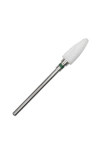 aba nails Green Ceramic Milling Cutter - Tip Ceramic File Machine, Prosthetic Nail File