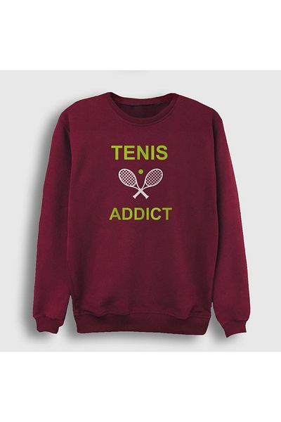 Presmono Φούτερ Unisex Claret Red Addict Sports Tennis Tennis 329912 ττ