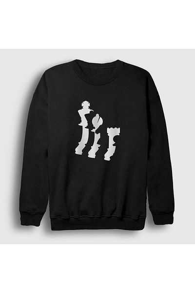 Presmono Φούτερ Unisex Black Pieces Chess Chess 337959 ττ