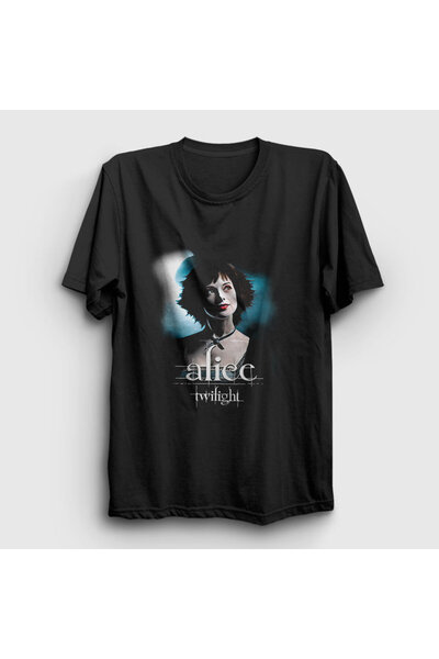 Presmono Unisex Siyah Alice Vampire Twilight T-shirt 310017tt