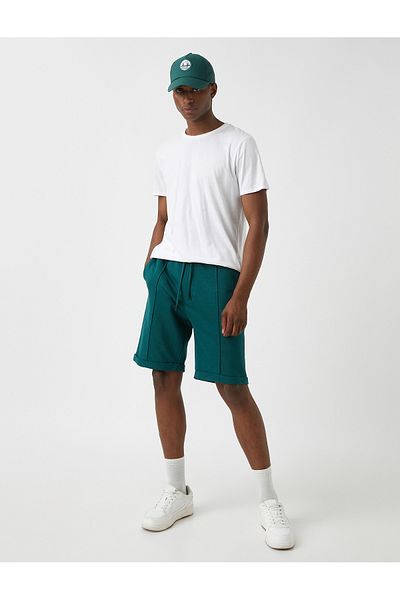 Koton Flor-Patchwork-Shorts