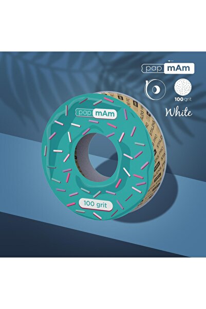 STALEKS Metal Taban Rulo Yedek Zımpara Papmam 100 Grit