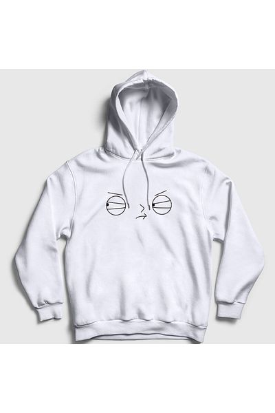 Presmono Φούτερ με κουκούλα Unisex White Grimace Stewie Griffin Family Guy 300243 ττ