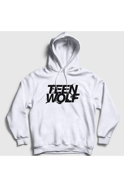 Presmono Φούτερ με κουκούλα Unisex White Logo Array Teen Wolf 336311 ττ