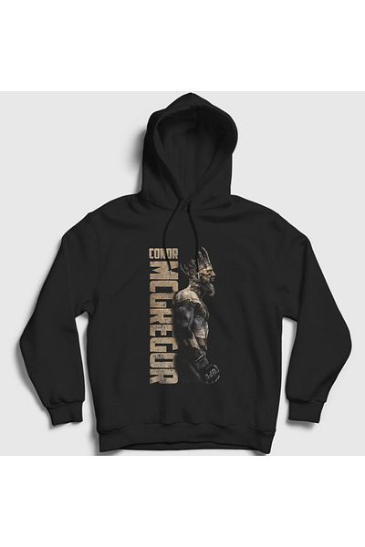 Presmono Unisex Black King V2 Ufc Conor Mcgregor Hooded Sweatshirt315427tt