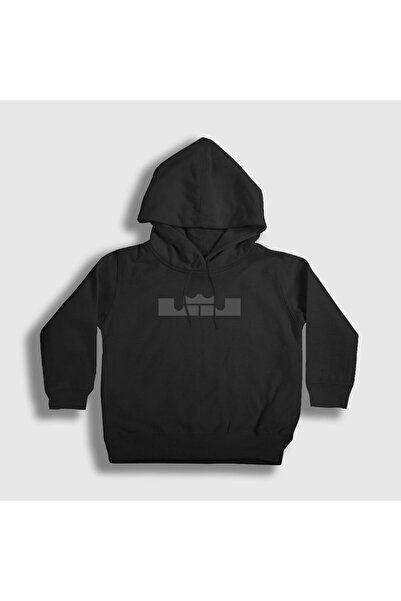 Presmono Unisex Lebron James Košarkaška Sa kapuljačom Dukserica Crni Logo 296...