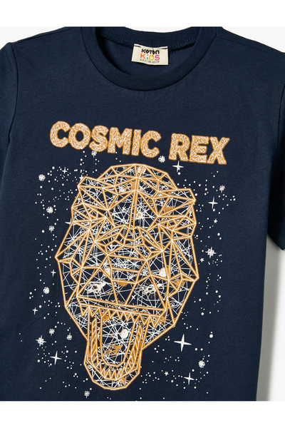 Koton Μπλουζάκι για αγόρι Navy Blue - 4skb10497tk