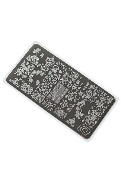 aba nails Nail Art Stamping Baskı Plakası