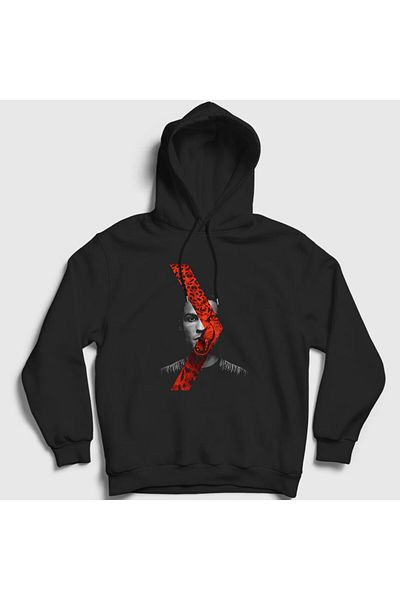 Presmono Унисекс суитшърт с качулка Black Tiger Cristiano Ronaldo 294577tt
