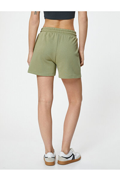 Koton Basic Şort Beli Bağlamalı Cepli