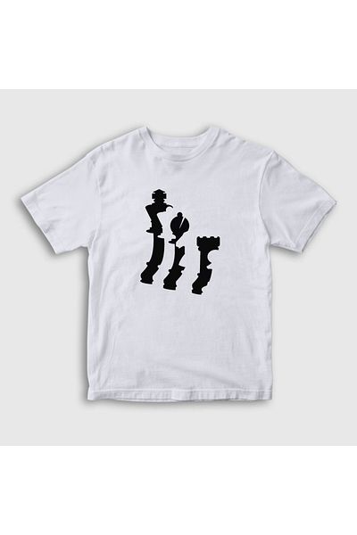 Presmono Μπλουζάκι Unisex Kids White Pieces Chess Chess 337880 ττ