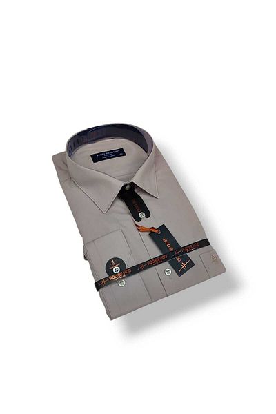hodbehod Regular and Large Size Oversized Long Sleeve Men's Cotton Shirt with Pockets (Top Quality Product)
