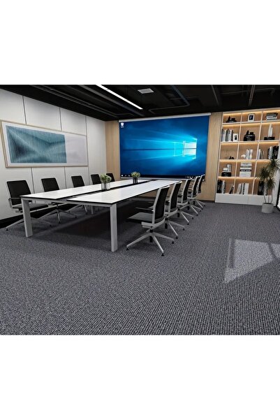 OTOELİT Halıflex zemin döşeme,rip halı, İnce halıflex,  Gri renk