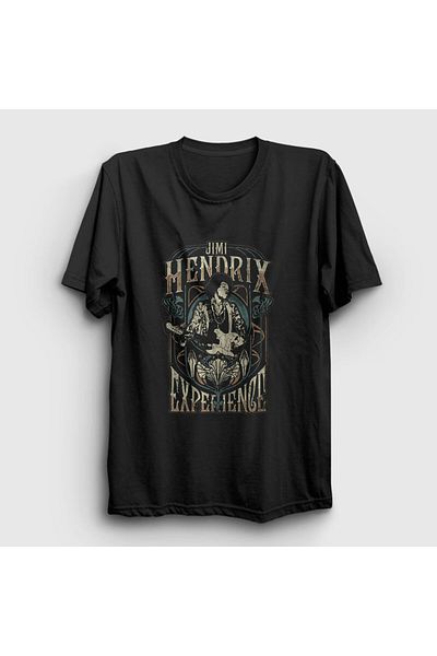 Presmono Унисекс тениска Black Experience Jimi Hendrix 302290tt