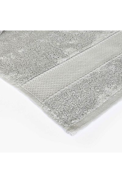 Alesta Home 100% Cotton Gray Hand Face Towel 50X90 cm Hvl041