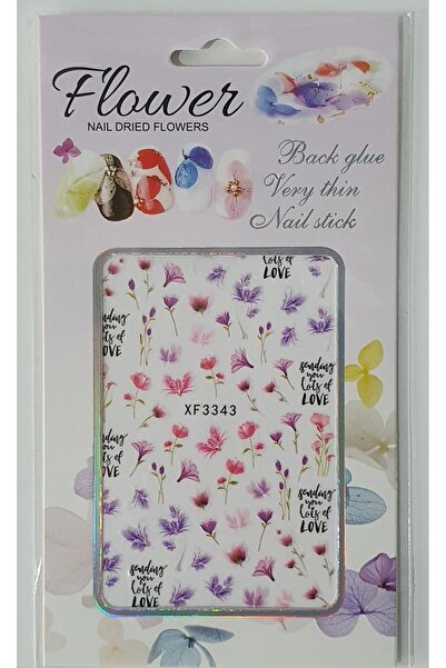 Flower Tırnak Sticker