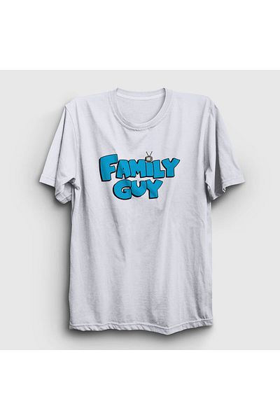 Presmono Μπλουζάκι Unisex White Logo Family Guy 300330 ττ