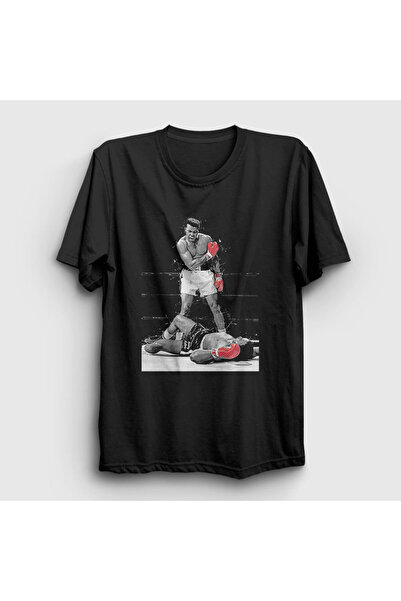 Presmono Tricou unisex Black Ring Box Box Muhammad Ali315897tt