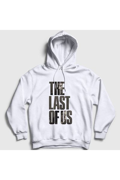 Presmono Unisex White Joel And Ellie Παίζουν The Last Of Us Φούτερ με κουκούλα 359908 ττ