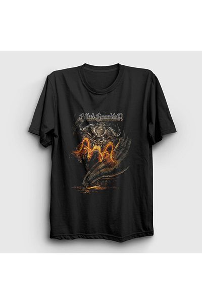 Presmono Унисекс тениска Black Dragon V3 Blind Guardian 378633tt