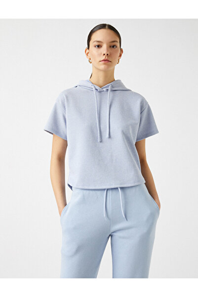 Koton Tričko s krátkým rukávem a kapucí